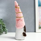 Интерьерная текстильная кукла «Бабуся в колпаке с ромашкой и розами», 36×7×6 см см 7510611 - фото 16507667