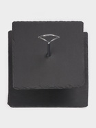 Этажёрка для фруктов и десертов Magistro Valley, 2 яруса, d=25/20, h=25 см, сланец, чёрная - Фото 3