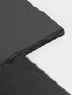 Этажёрка для фруктов и десертов Magistro Valley, 2 яруса, d=25/20, h=25 см, сланец, чёрная - Фото 4