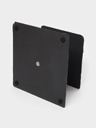 Этажёрка для фруктов и десертов Magistro Valley, 2 яруса, d=25/20, h=25 см, сланец, чёрная - Фото 5