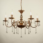 Люстра 2461/6 E14 40Вт золото 62х62х32 см BayerLux 7121122