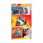 Наклейки "Мотоциклы" 11 х 17 см, МИКС (комплект 20 шт) - фото 25379544
