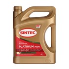 Моторное масло Sintec Platinum 5W-30 SN/CF, синтетика, 801939, 4 л - Фото 2