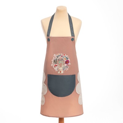 Фартук «Доляна» Rabbit's spring, розовый, 70×65 см