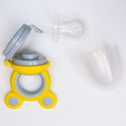 Ниблер для прикорма с силиконовой сеточкой «Ушки» - фото 24301782