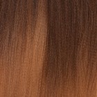 SIM-BRAIDS Канекалон двухцветный, гофрированный, 65 см, 90 гр, цвет тёплый-блонд/русый(#FR-5) - Фото 2