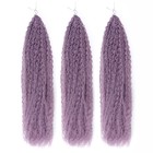 САМБА Афролоконы, 60 см, 270 г, фиолетовая, HKBT2403 (Бразилька) - Фото 2