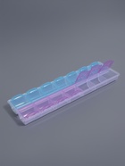 Органайзер для хранения мелочей, 14 ячеек, 21.5×6.5×2.3 см, МИКС - Фото 4