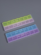 Органайзер для хранения мелочей, 14 ячеек, 21.5×6.5×2.3 см, МИКС - Фото 6