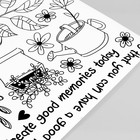 Наклейка пластик интерьерная чёрная "Растения в горшках" 50х70 см - фото 21534329