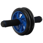 Ролик для пресса ONLYTOP, 2 колеса, с ковриком - Фото 6