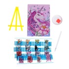 Алмазная мозаика с частичным заполнением на подставке «Единорожка», 13×19 см, картон - Фото 3