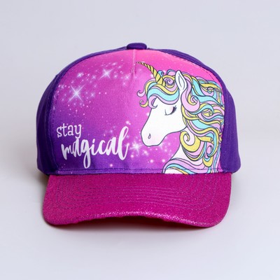 Кепка детская для девочки Stay magical, р-р. 52-54 см