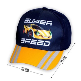 

Кепка детская "Super speed", р-р. 52-54 см