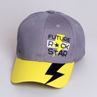 Кепка детская Future rock star, серая, р-р 54 - Фото 6