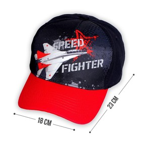 Кепка детская для мальчика «Speed fighter», р-р. 52-54 см