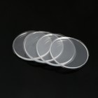 Накладка мебельная круглая ТУНДРА, d=70 мм, 4 шт, прозрачная - Фото 1