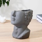 Ваза «Пимен», d=15 см, h=20 см, керамика, серая - фото 40791602