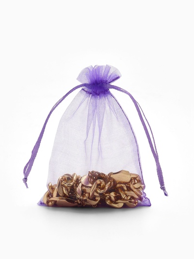 Мешочек подарочный, 9×12 см, фиолетовый