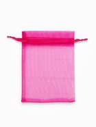 Мешочек подарочный, 9×12 см, малиновый - Фото 3