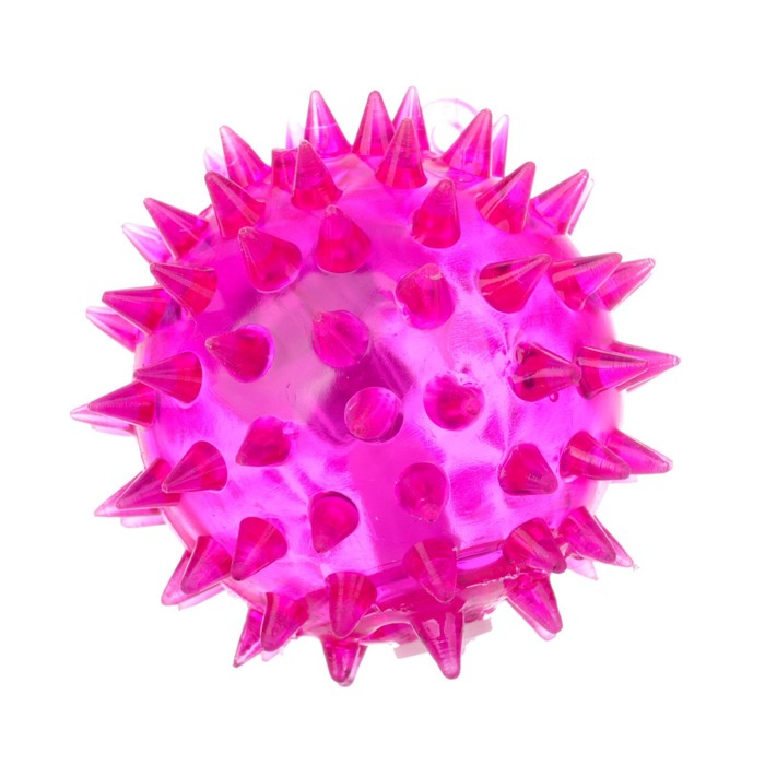 Мяч световой «Пёсики», цвета МИКС, в шоубоксе - фото 1885347269