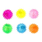 Мяч детский резиновый световой «Пёсики», цвета МИКС, в шоубоксе - Фото 3