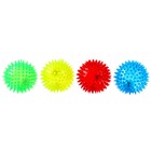 Мяч детский резиновый световой  «Зверятки», цвета МИКС, в шоубоксе - Фото 6