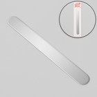 Основа для пилки, прямая, двухсторонняя, нержавеющая сталь, 18×2 см - Фото 3