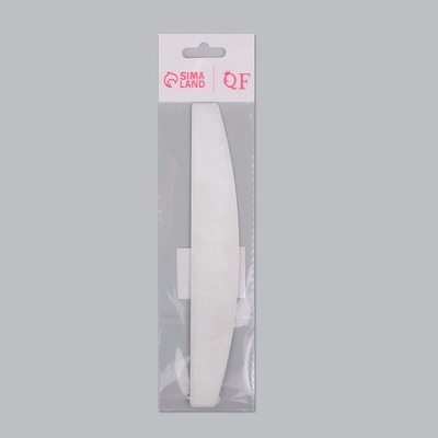 Основа для пилки, лодочка, двухсторонняя, нержавеющая сталь, 18×3 см