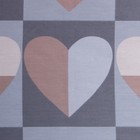 Простыня на резинке LoveLife «Сердца» 180х200х25см 7733264 - фото 16101929