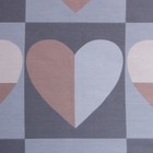 Простыня на резинке LoveLife «Сердца» 180х200х25см - Фото 2