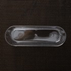 Креманка пластиковая одноразовая овальная «Лимончелло», 100 мл, цвет прозрачный - Фото 2