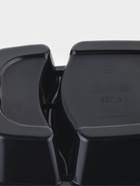 Контейнер одноразовый с крышкой, пластик, 830 мл, 2 секции, чёрный - Фото 5