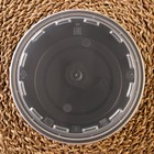 Контейнер пластиковый одноразовый с крышкой, 950 мл, круглый - Фото 3