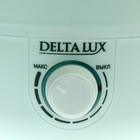 Увлажнитель воздуха DELTA LUX DE-3704, ультразвуковой, 30 Вт, 4 л, до 45 м2, арома, мятный - фото 9340253