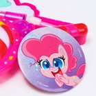 Набор детской косметики и аксессуаров 3 в 1 "Пинки Пай", My Little Pony - фото 6570465