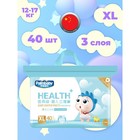 Подгузники-трусики детские Palmbaby HEALTH+ XL(12-17  кг), 40 шт 7772861 - фото 12352900