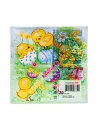 Салфетки бумажные «Пасхальные игры», 3 слоя, 33×33 см, 20 шт - Фото 4