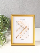 Фоторамка для фото 15×20 см «МИРАМ», пластик, золото, (пластиковый экран) - Фото 7