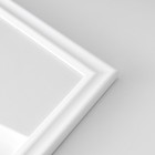 Фоторамка пластик "МИРАМ" 29.7х42 см, (A3) белый (пластиковый экран) - Фото 3
