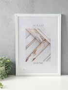 Фоторамка для фото 29.7×42 см (А3) «МИРАМ», пластик, белый, (пластиковый экран) - Фото 5