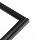 Фоторамка пластик "МИРАМ" 29.7х42 см, (A3) чёрный (пластиковый экран) - фото 10201454