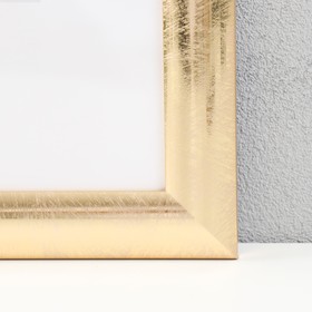 Фоторамка для фото 25×35 см «МИРАМ», пластик, золото, (пластиковый экран) Фоторамка для фото 25×35 см «МИРАМ», пластик, золото, (пластиковый экран)
