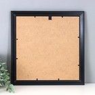 Фоторамка для фото 30×30 см Gallery, чёрный, (пластиковый экран) - Фото 3