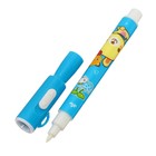 Маркер Шпион с невидимыми чернилами (надпись видно при подсвечивании фонариком) МИКС 2415364