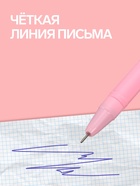 Ручка-прикол Calligrata «Дракон», синий стержень, гелевая, розовая - Фото 3