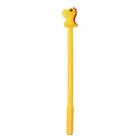 Ручка гелевая-прикол "Дракон", жёлтый (штрихкод на штуке) - фото 320413455