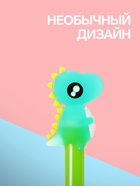 Ручка-прикол «Динозавр», гелевая, зелёная - Фото 2