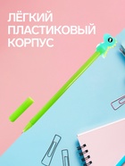 Ручка-прикол «Динозавр», гелевая, зелёная - Фото 4