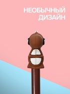 Ручка-прикол «Динозавр», гелевая, коричневый - Фото 2